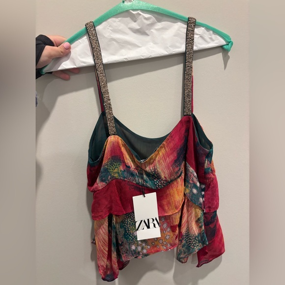 Zara Multicolor Top - Picture 3 of 3